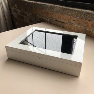 Gloss White Signature Folio Box for 11×14 Mats (25 deep)